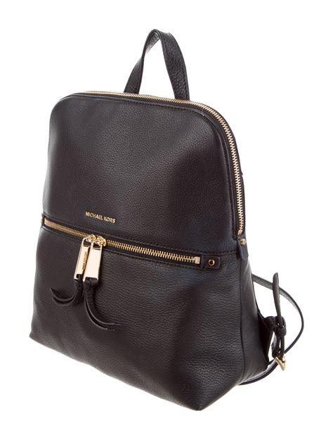 black purse backpack michael kors|Michael Kors Backpack purse outlet.